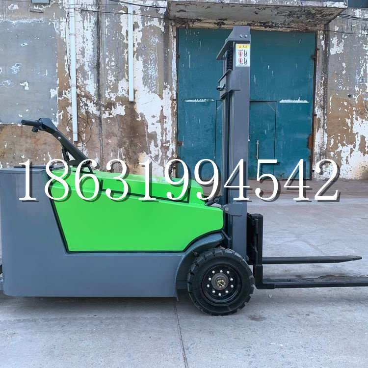 隆回县小型电动叉车1吨2吨步行站驾式电瓶堆高充电装卸车液压升降车铲车